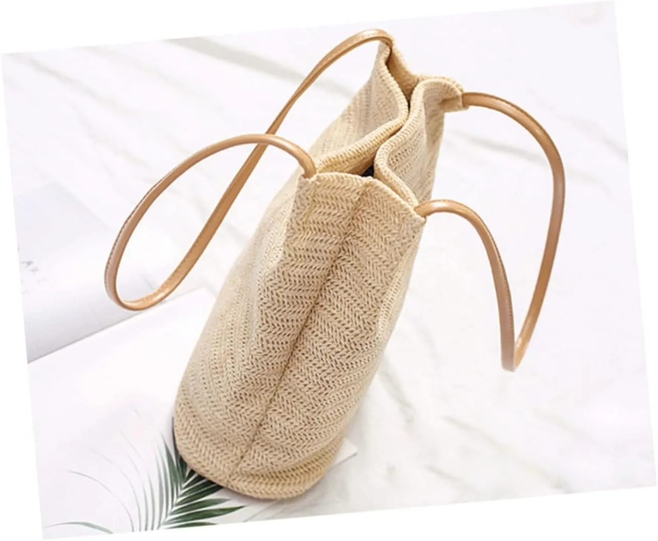 3pcs sling purses for women woven beach bag over the shoulder purses for women womens shoulder bags