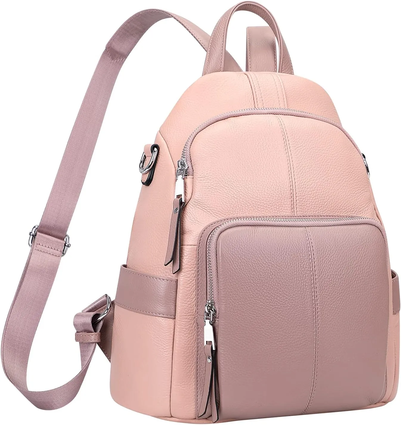 ALTOSY Soft Leather Backpack Purse For Women -theft Backpacks Versatile Shoulder Bag