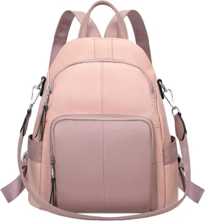 ALTOSY Soft Leather Backpack Purse For Women -theft Backpacks Versatile Shoulder Bag