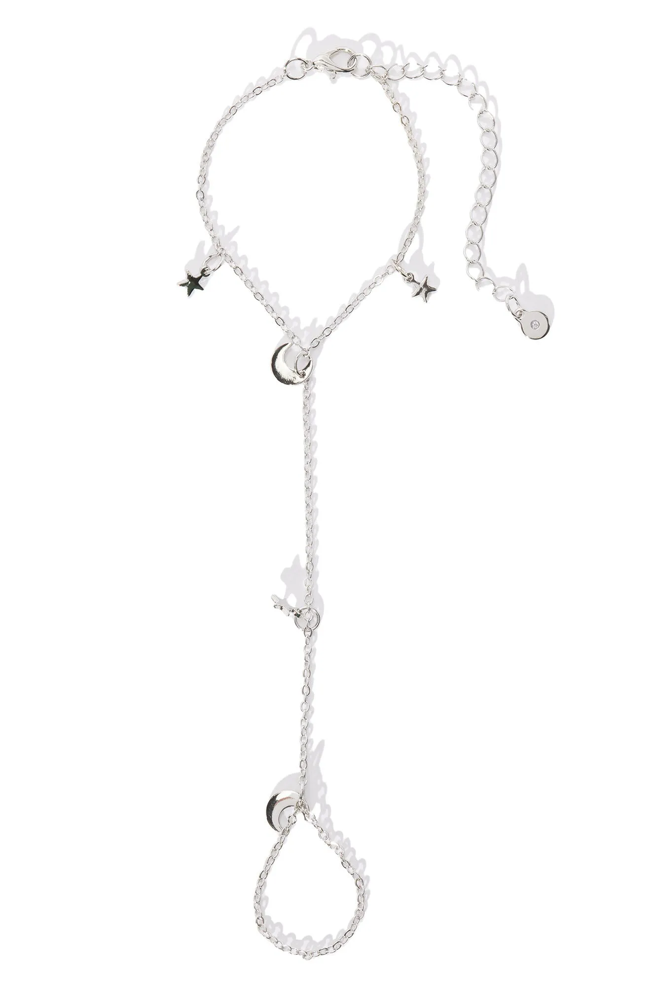 Among The Stars Hand Chain - Silver
