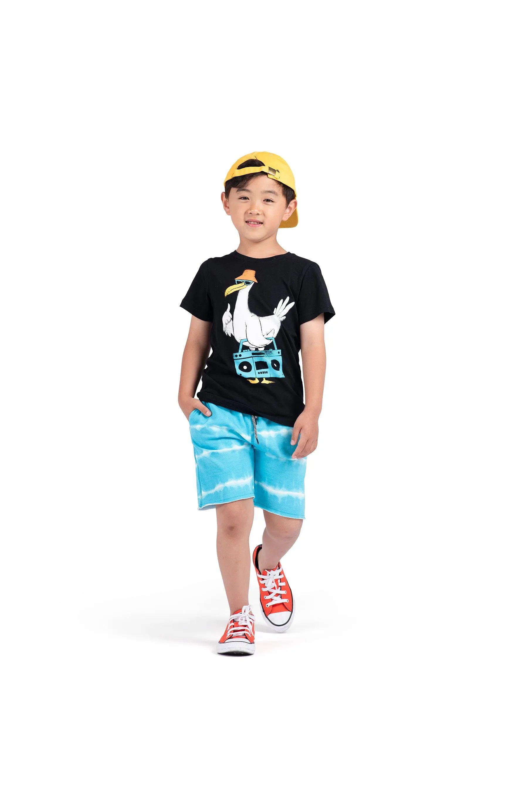 Boys Tops | Cool Seagull Graphic Short Sleeve Tee | Appaman