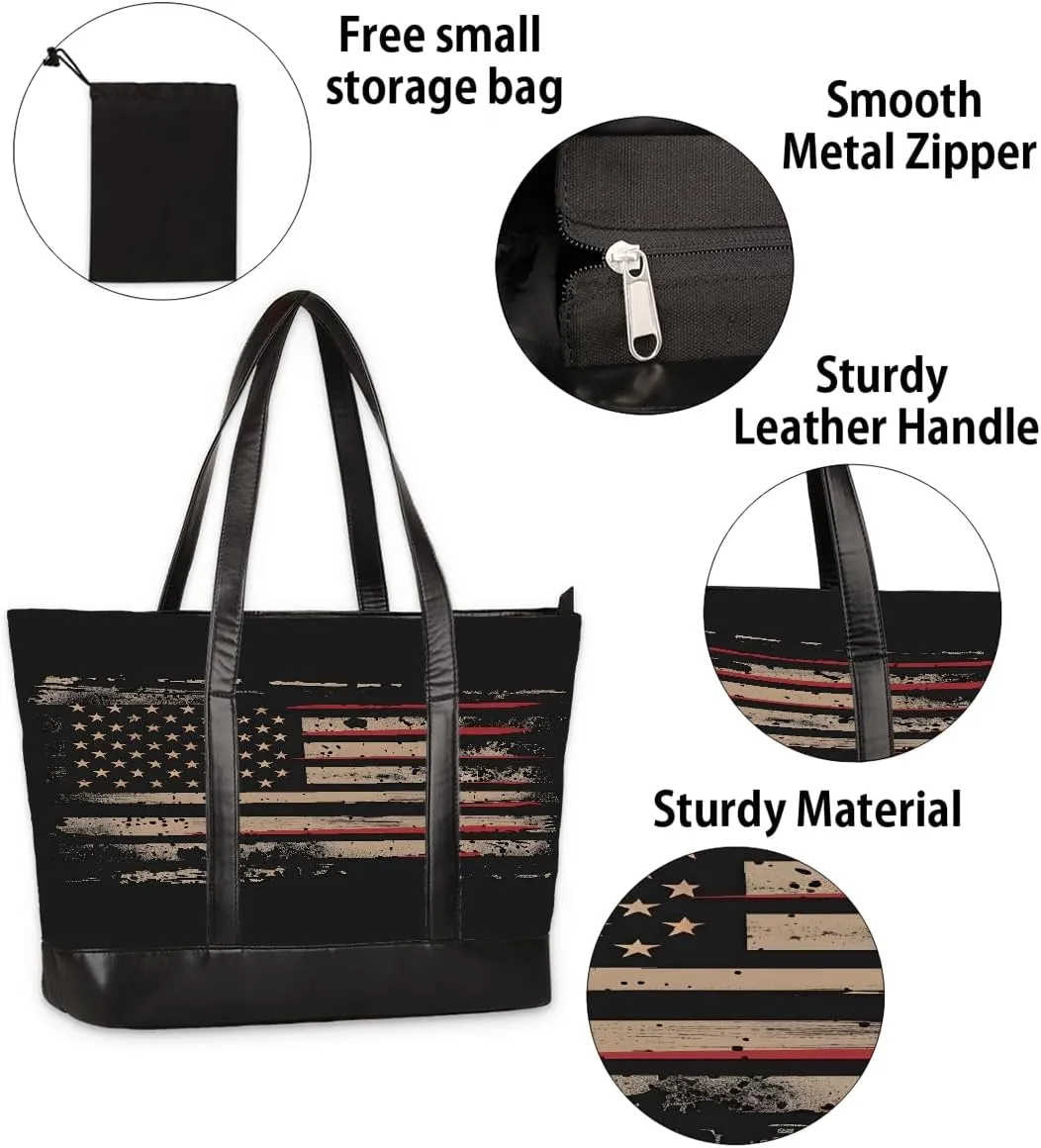Canvas Laptop Tote Bag for Women Abstract Basketball Sports 15.6 Inch Large Capacity Computer Bag