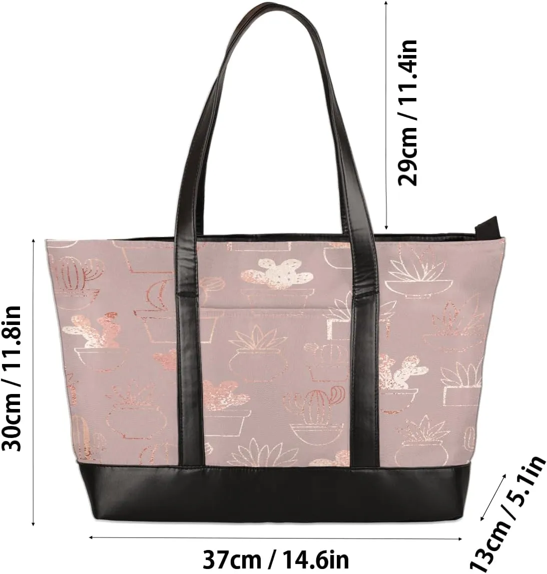 Canvas Laptop Tote Bag for Women Avocado Cute Fruit Happy 15.6 Inch Large Capacity Computer Bag