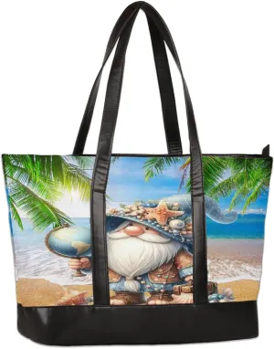 Canvas Laptop Tote Bag for Women Flower Cute Colorful 15.6 Inch Large Capacity Computer Bag