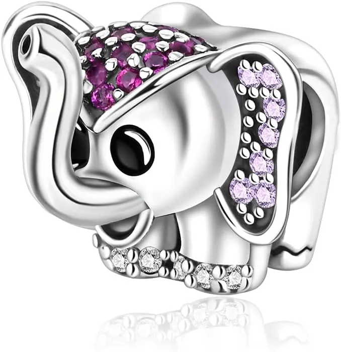 Charm 925 Sterling Silver Bead for Charm Bracelets and Necklaces, Birthday Mothers Day Jewelry Gifts Women Girls