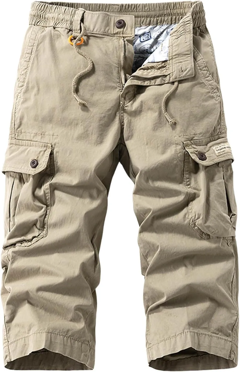 Chinos Pants Men Baggy Baggy Tactical Slim Fit Body Hiking Joggers Outfits with Pockets Casual Sport Yoga Basketball