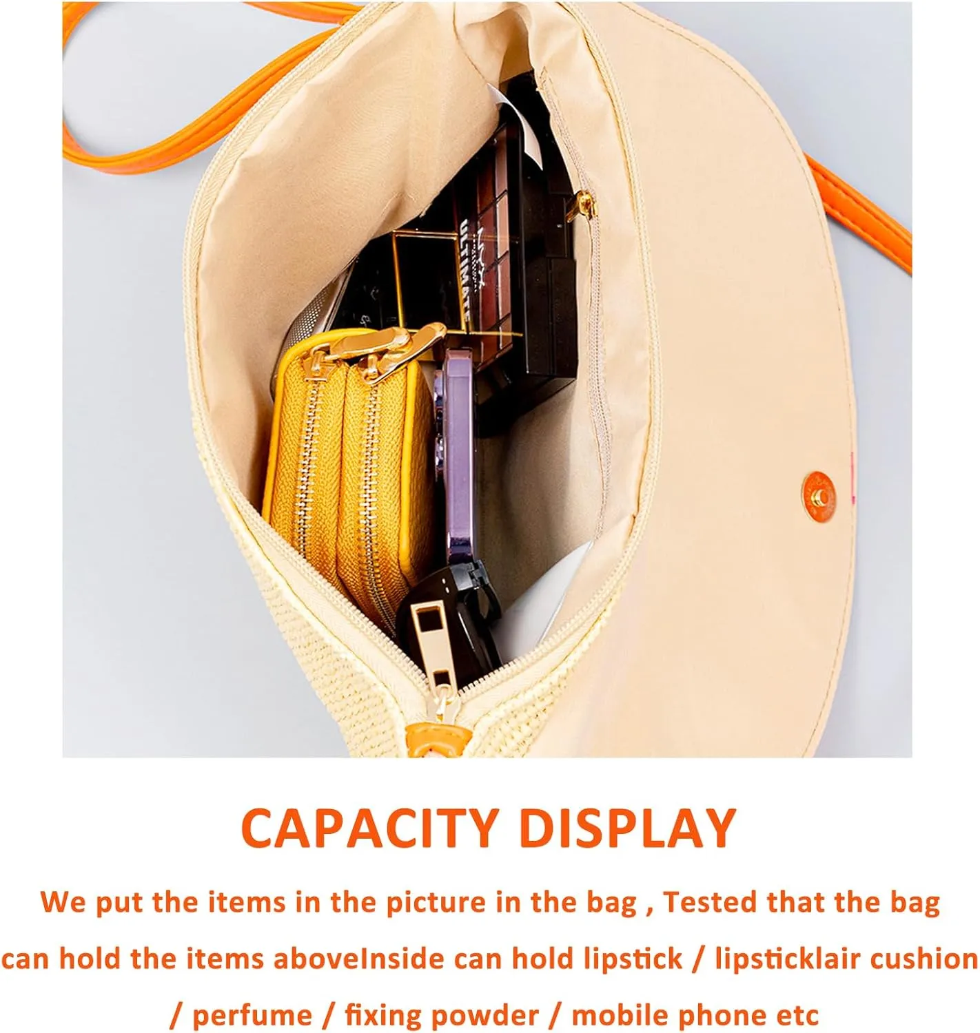Clutch Purses for Women, Bohemian Handmade Straw Bag, Flip-up leather Crossbody Bags, Woven Envelope Package