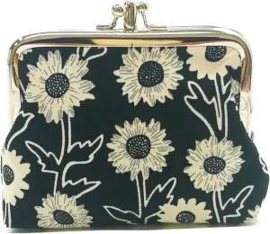 Cute Floral Buckle Coin Purses Vintage Pouch Kiss-lock Change Purse Wallets