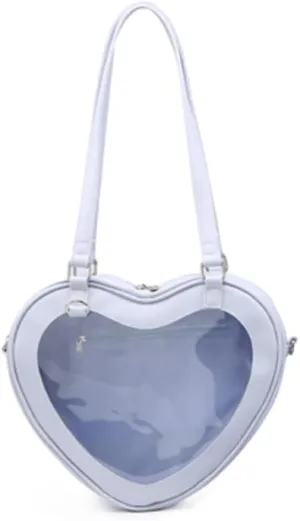 Cute Y2K Ita Bag, Kawaii Itabag Shoulder Sling Purse Crossbody Bag Daily Casual Pins Display Cosplay JK Japanese Bags