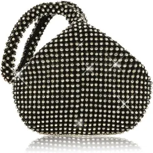 ELEOPTION Women Clutch Purse Women's Evening Bag Clutch Full Rhinestones Wedding Bag,Large