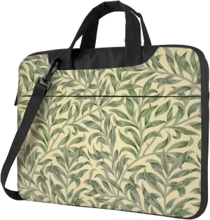 Ethnic Style Floral Pattern Practical 13-15.6 Inch Laptop Bag For Man And Women, Computer Messenger Bag, Trendy Shoulder Strap Design