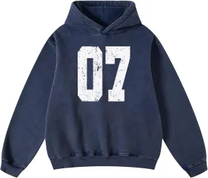 FAIABLE Oversized Hoodies for Women Acid Washed Graphic Women's Fashion Hoodies Sweatshirts Y2k Sweater Preppy for College