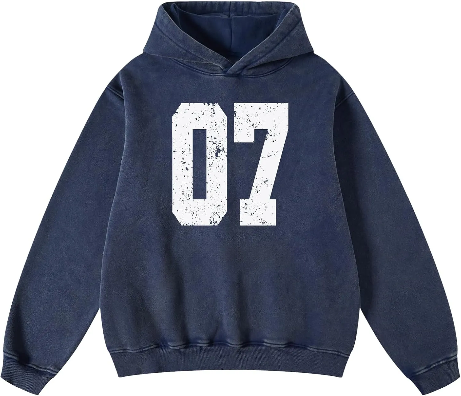 FAIABLE Oversized Hoodies for Women Acid Washed Graphic Women's Fashion Hoodies Sweatshirts Y2k Sweater Preppy for College