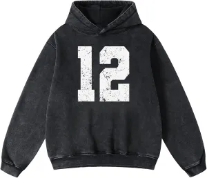 FAIABLE Oversized Hoodies for Women Acid Washed Graphic Women's Fashion Hoodies Sweatshirts Y2k Sweater Preppy for College