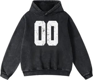 FAIABLE Oversized Hoodies for Women Acid Washed Graphic Women's Fashion Hoodies Sweatshirts Y2k Sweater Preppy for College