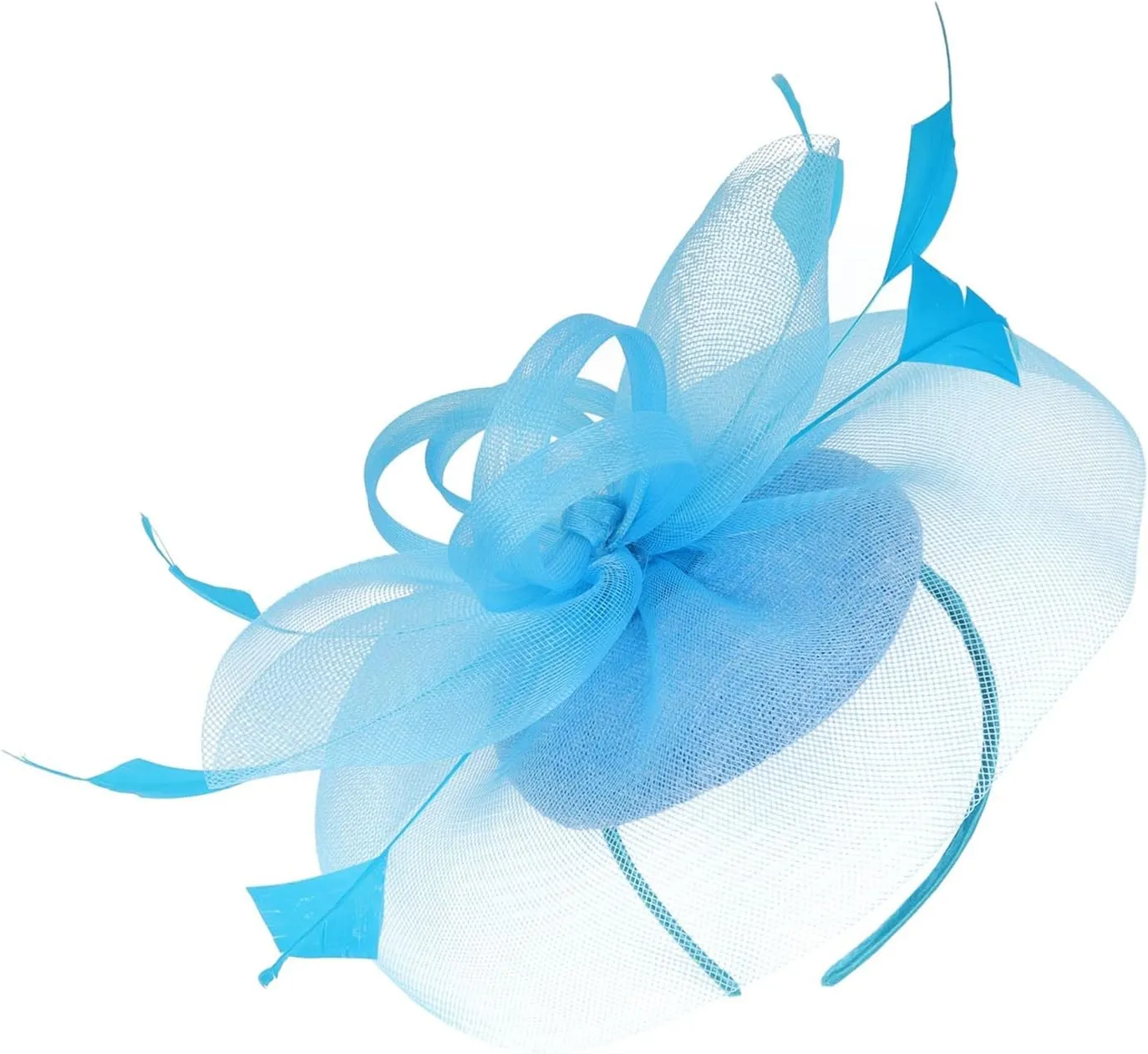 Fascinator Hair Clip Fascinator Tea Parties Headband Derby Pillbox Hat Women Fascinator Hair Clip