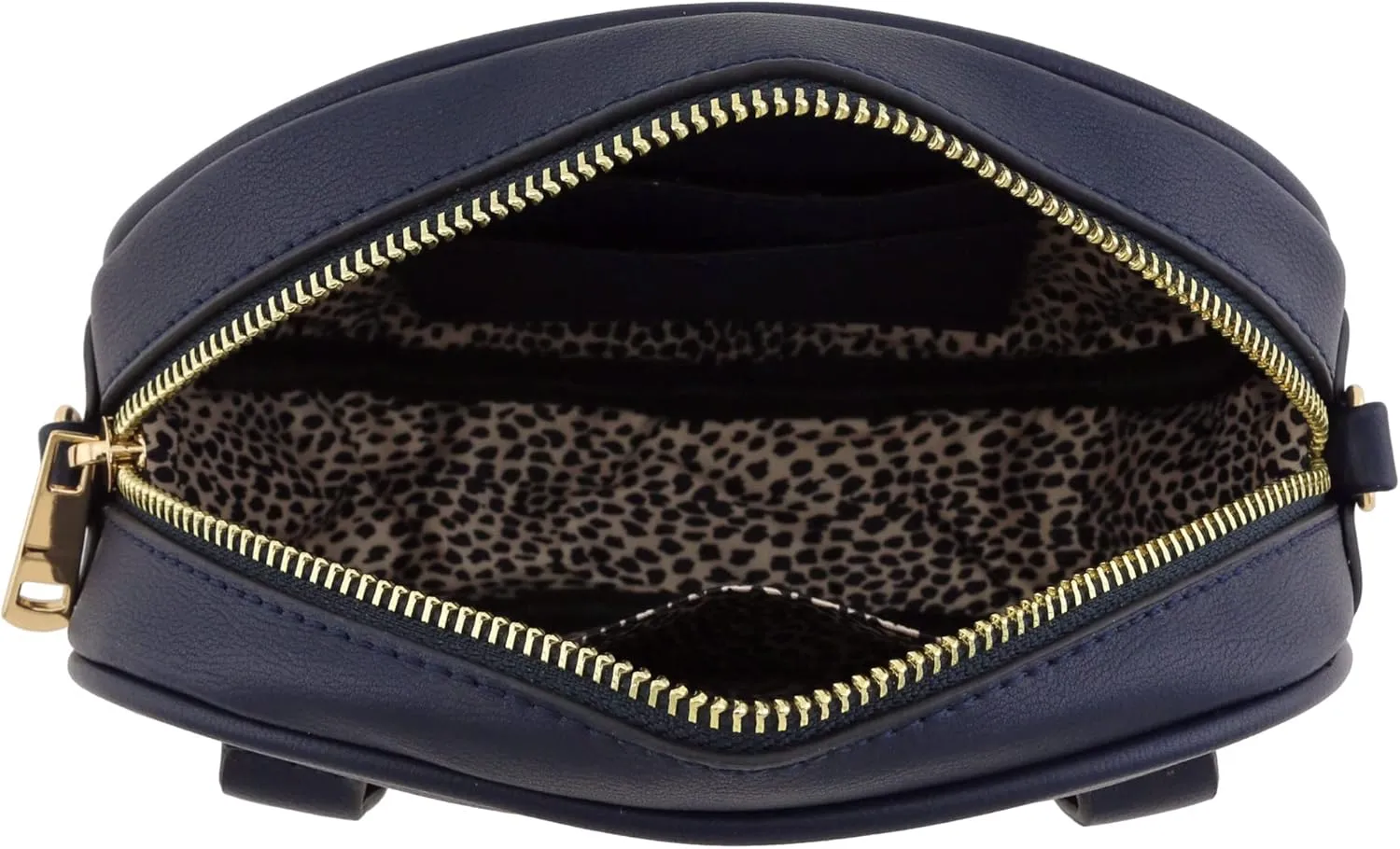 FashionPuzzle Quilted Small Versatile Purse Fanny Pack Waist Bag Crossbody (Dark Navy)