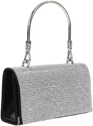 FIFSY Glitter Evening Clutch Bag Rhinestone Handbag Crossbody Shoulder Purse Wedding Party for Women