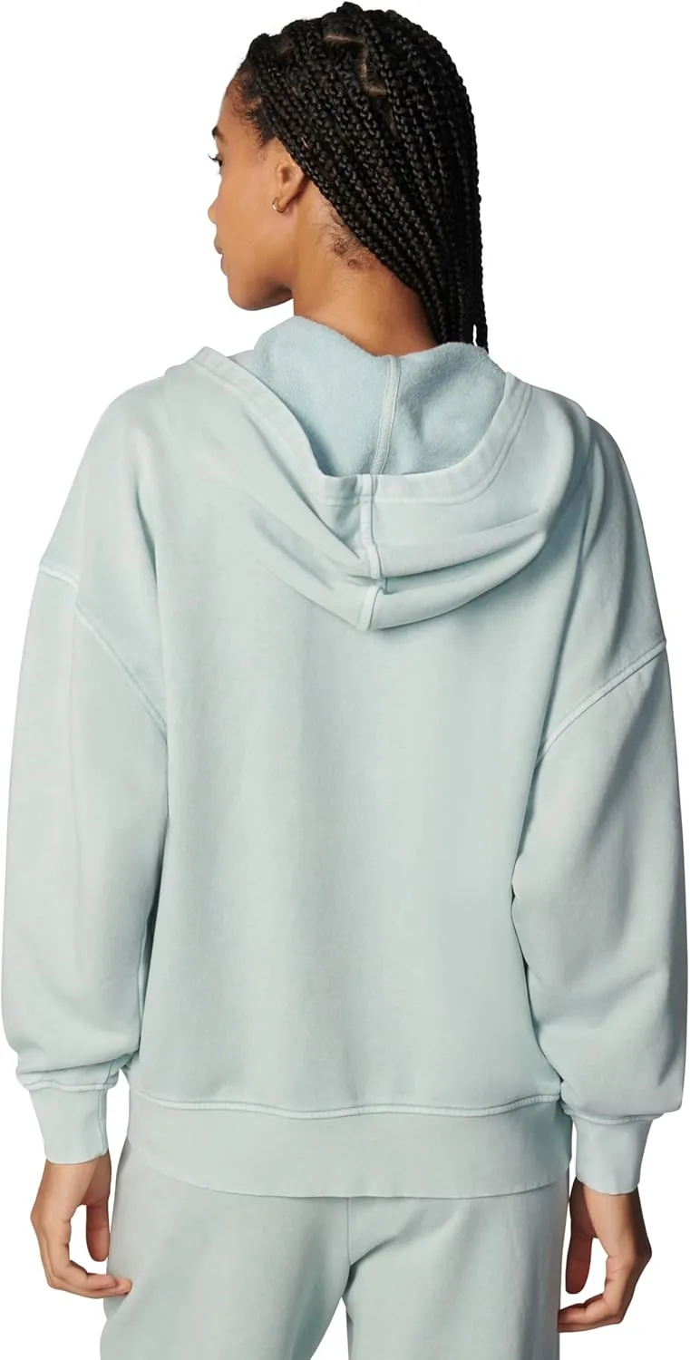 florence by mills Women's Cozy Crush Slouchy Sleeve Oversized Zip Hoodie