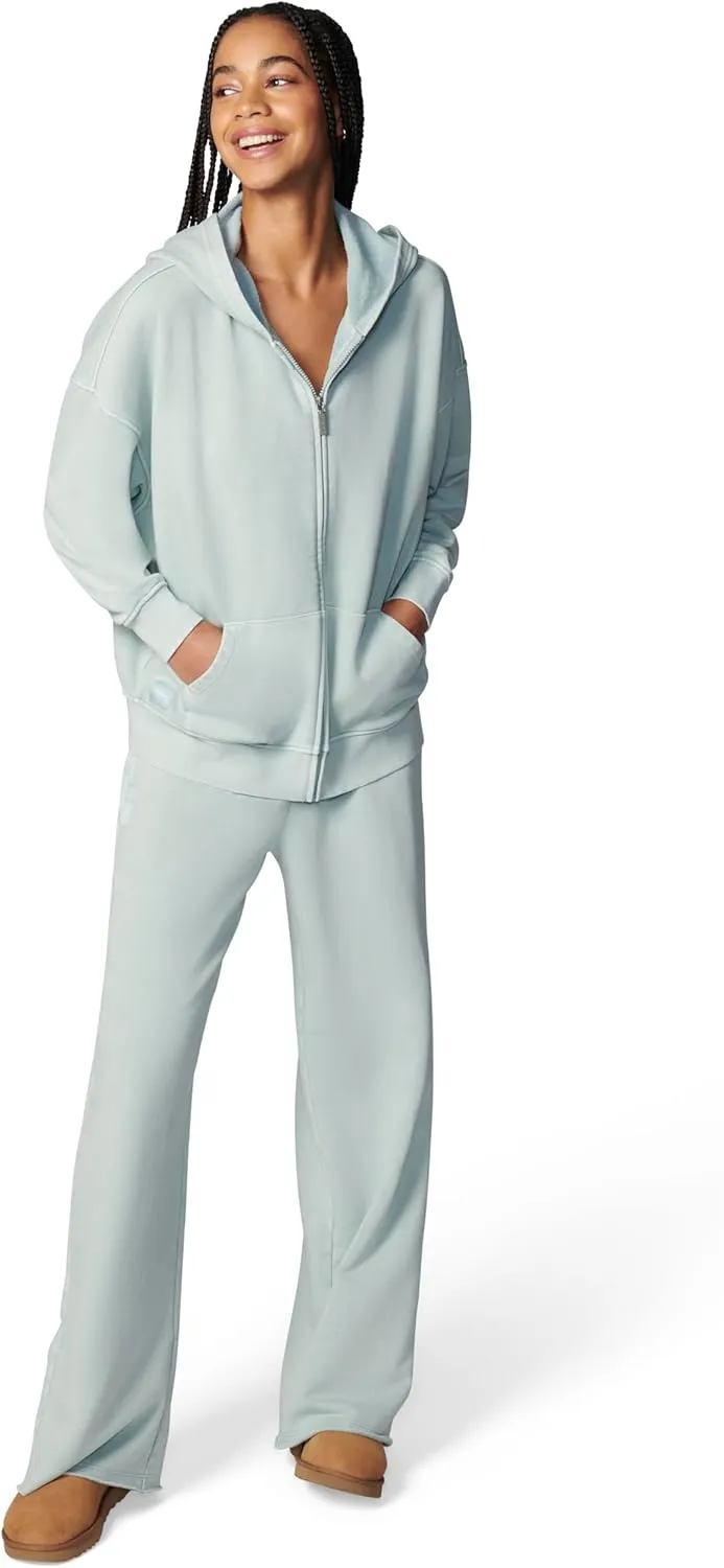 florence by mills Women's Cozy Crush Slouchy Sleeve Oversized Zip Hoodie