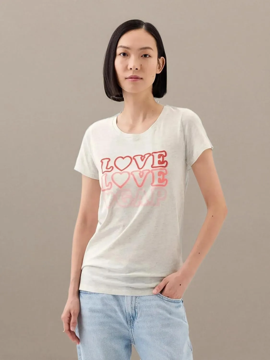 GAP Women's Favorite Crewneck Tee T-Shirt