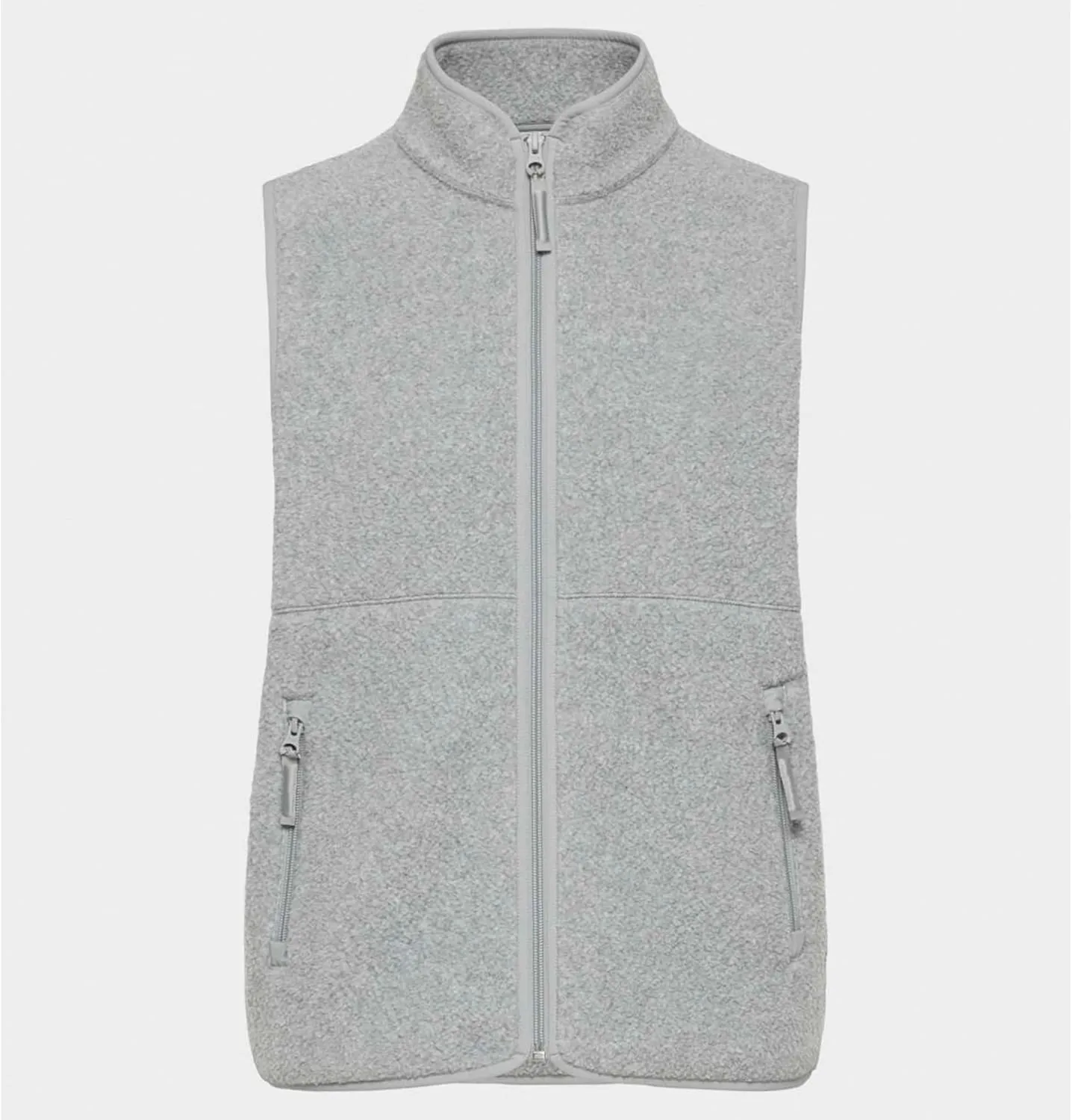 Hixiaohe Sherpa Fleece Vest for Women Trendy Warm Sleeveless Vests Jacket Lightweight Zip Coats with Pockets Fall Outerwear