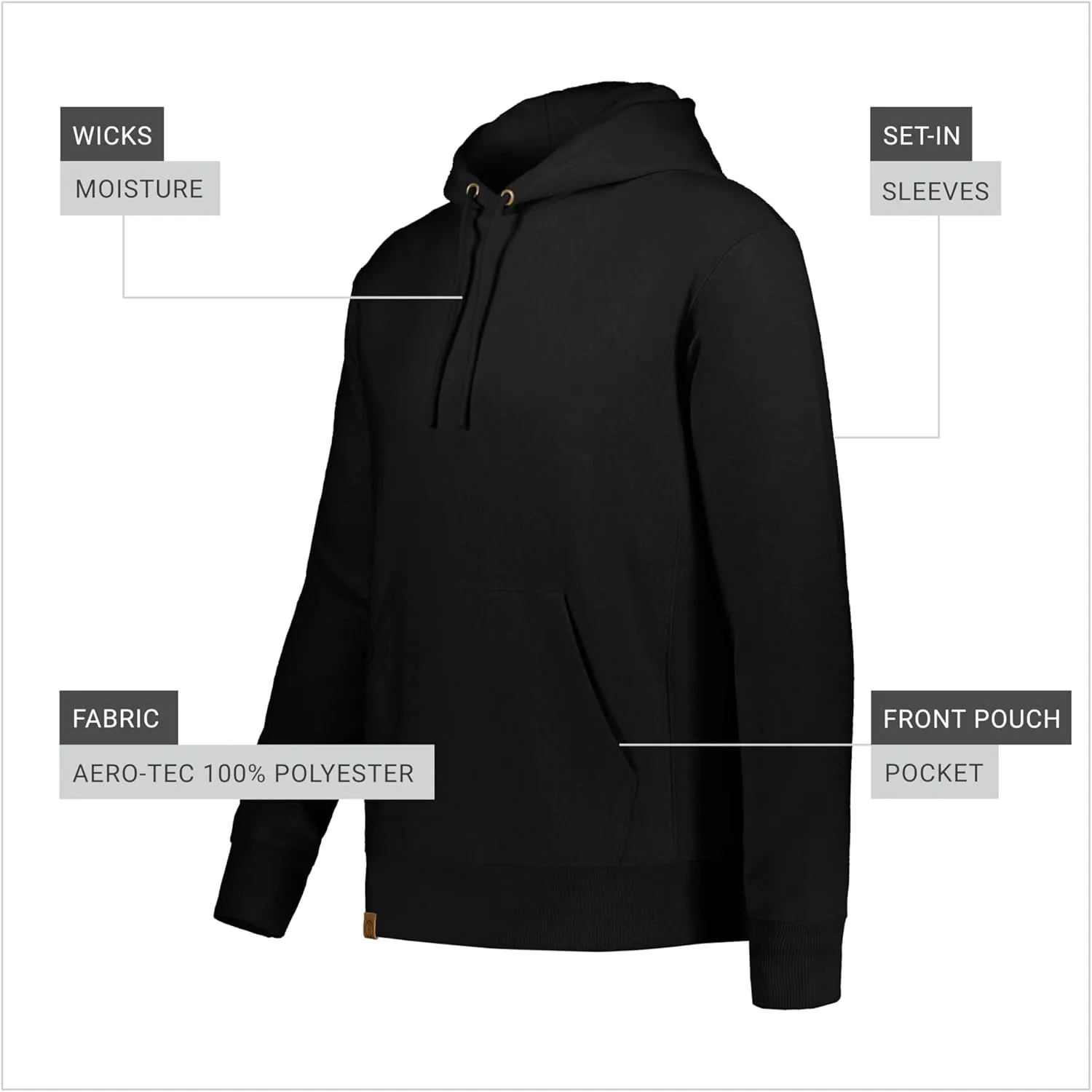 Holloway Men's Classic Heavyweight Fleece Hoodie