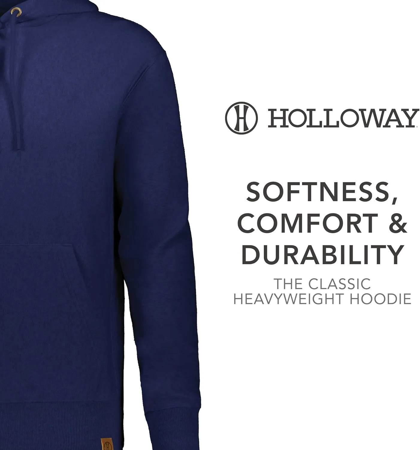 Holloway Men's Classic Heavyweight Fleece Hoodie
