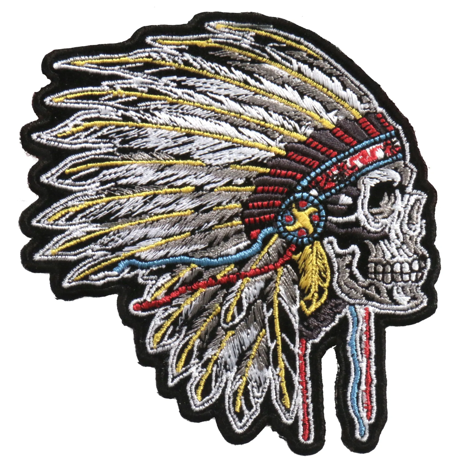Hot Leathers 4" x 4" Side Headdress Patch