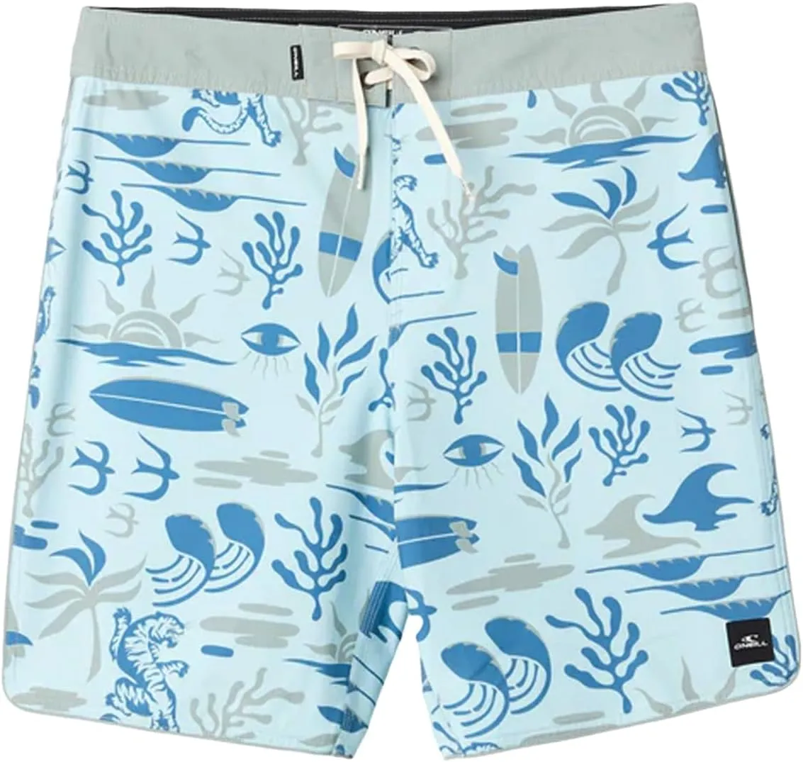 HYPERFREAK MYSTO SCALLOP 19" BOARDSHORTS