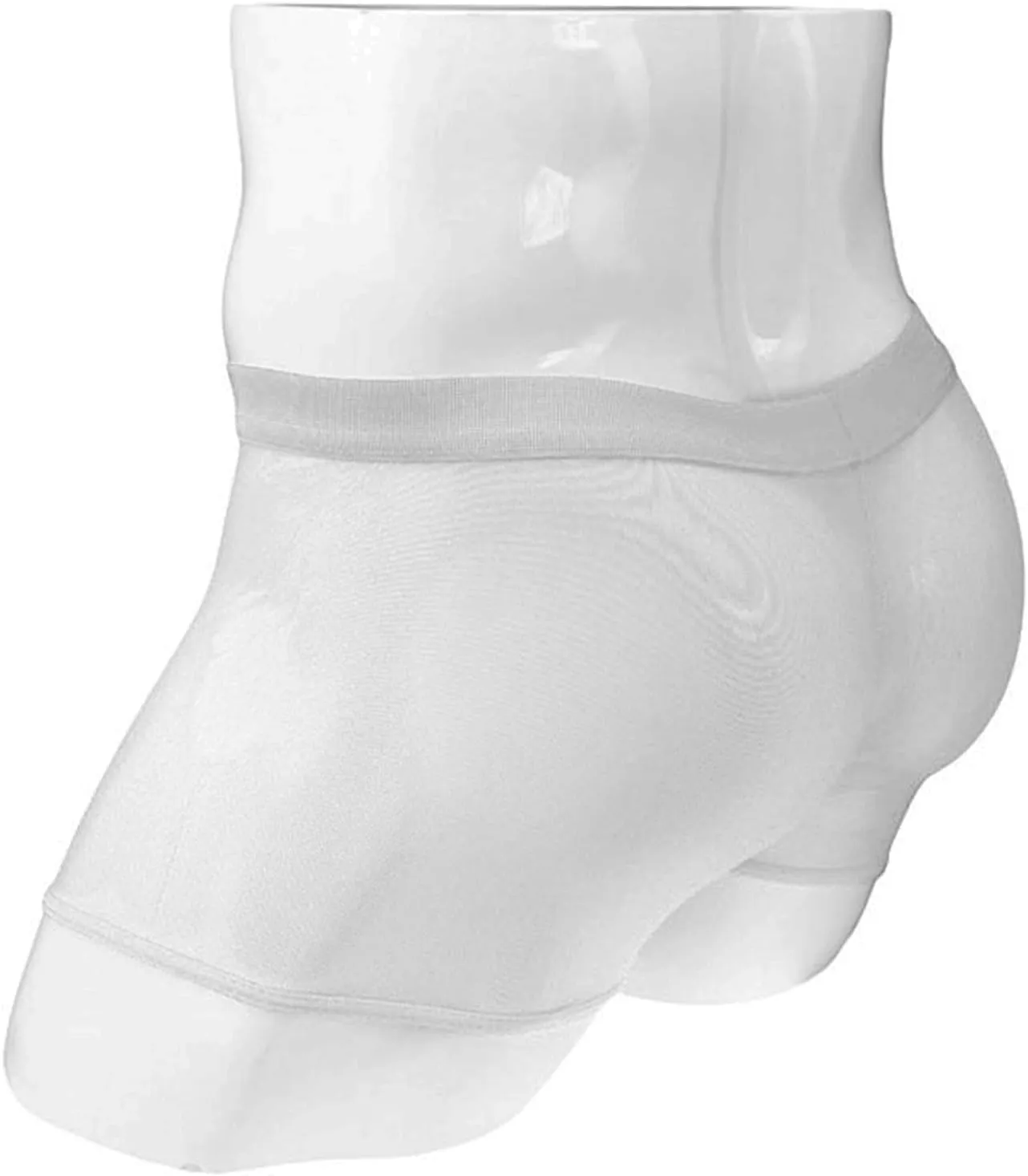 JEShifangjiusu Men's Sexy Mesh Boxer Briefs Mid Waist Front Zipper Sissy Trunks Thong See Through Breathable Gay Underwear