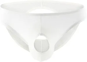 JEShifangjiusu Men'S Underwear Sexy Mesh Briefs Jockstrap Breathable Athletic Supporter See-Through Hollow Out Lingerie