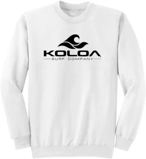 Joe's USA Koloa Surf Co. Soft & Cozy Classic Crewneck Sweatshirts in Sizes S-5XL
