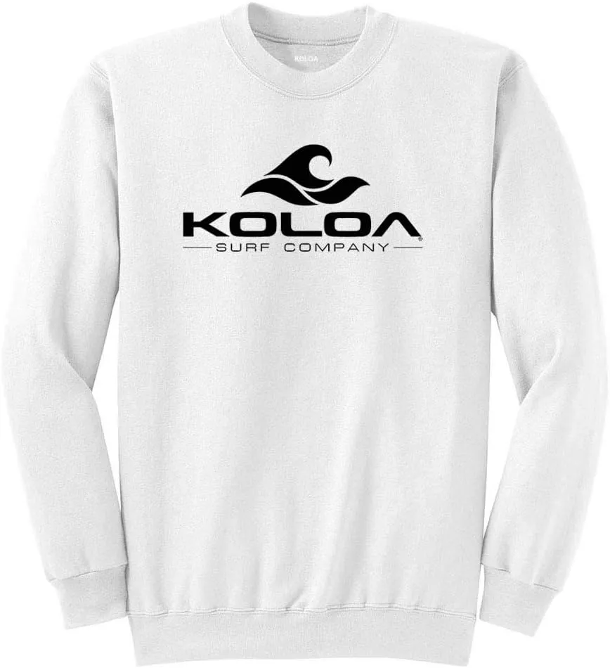Joe's USA Koloa Surf Co. Soft & Cozy Classic Crewneck Sweatshirts in Sizes S-5XL