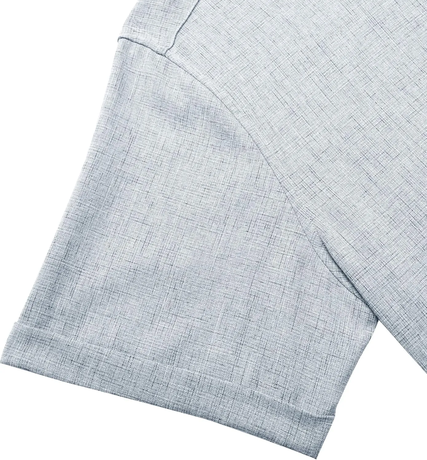J.VER Men's Linen Short Sleeve Shirts Casual Button Down Beach Summer Vacation Wedding Tops