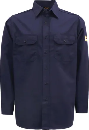 KONRECO FR Shirts for Men Button Down Flame Resistant HRC2 Men's Welding Shirts