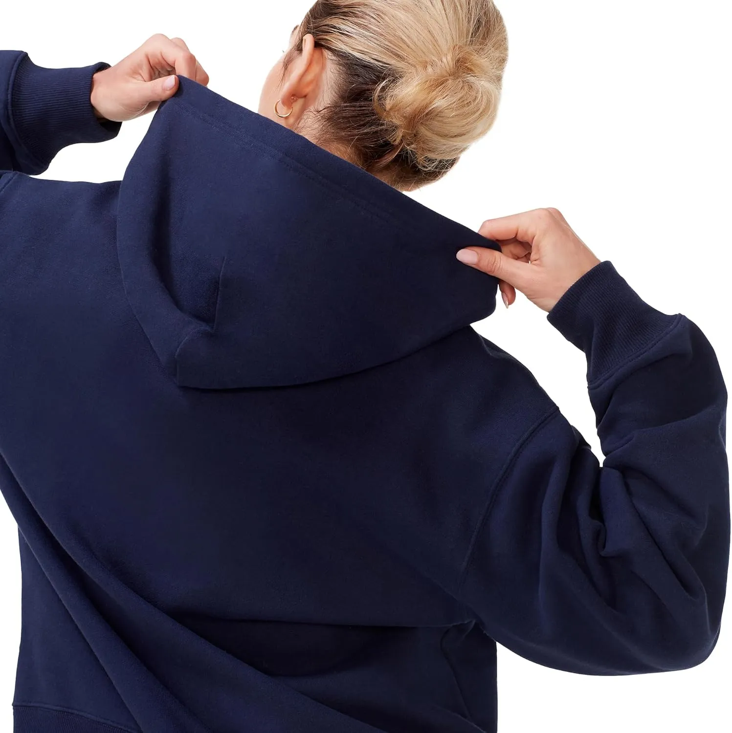KUT & SO Zip Hoodie for Women  Oversized, Boyfriend Fit  Cozy Loungewear Premium Midweight Fleece