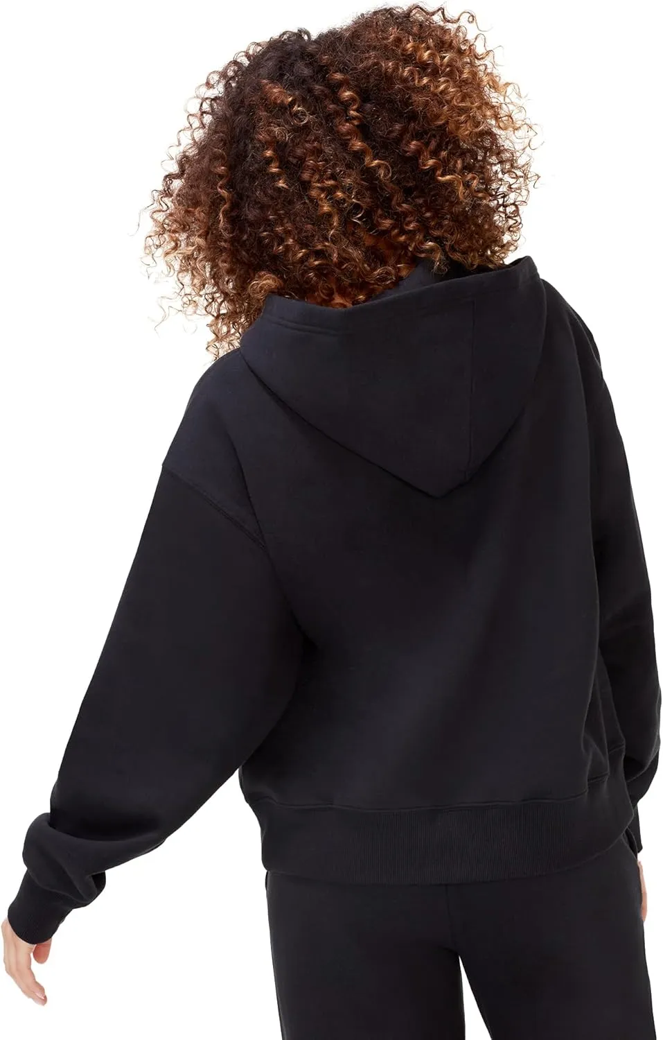 KUT & SO Zip Hoodie for Women  Oversized, Boyfriend Fit  Cozy Loungewear Premium Midweight Fleece