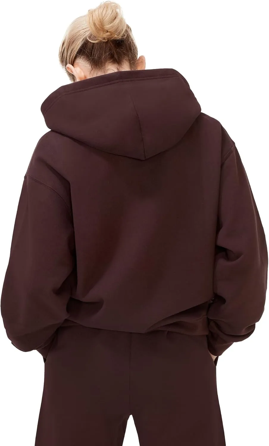 KUT & SO Zip Hoodie for Women  Oversized, Boyfriend Fit  Cozy Loungewear Premium Midweight Fleece