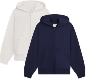 KUT & SO Zip Hoodie for Women  Oversized, Boyfriend Fit  Cozy Loungewear Premium Midweight Fleece