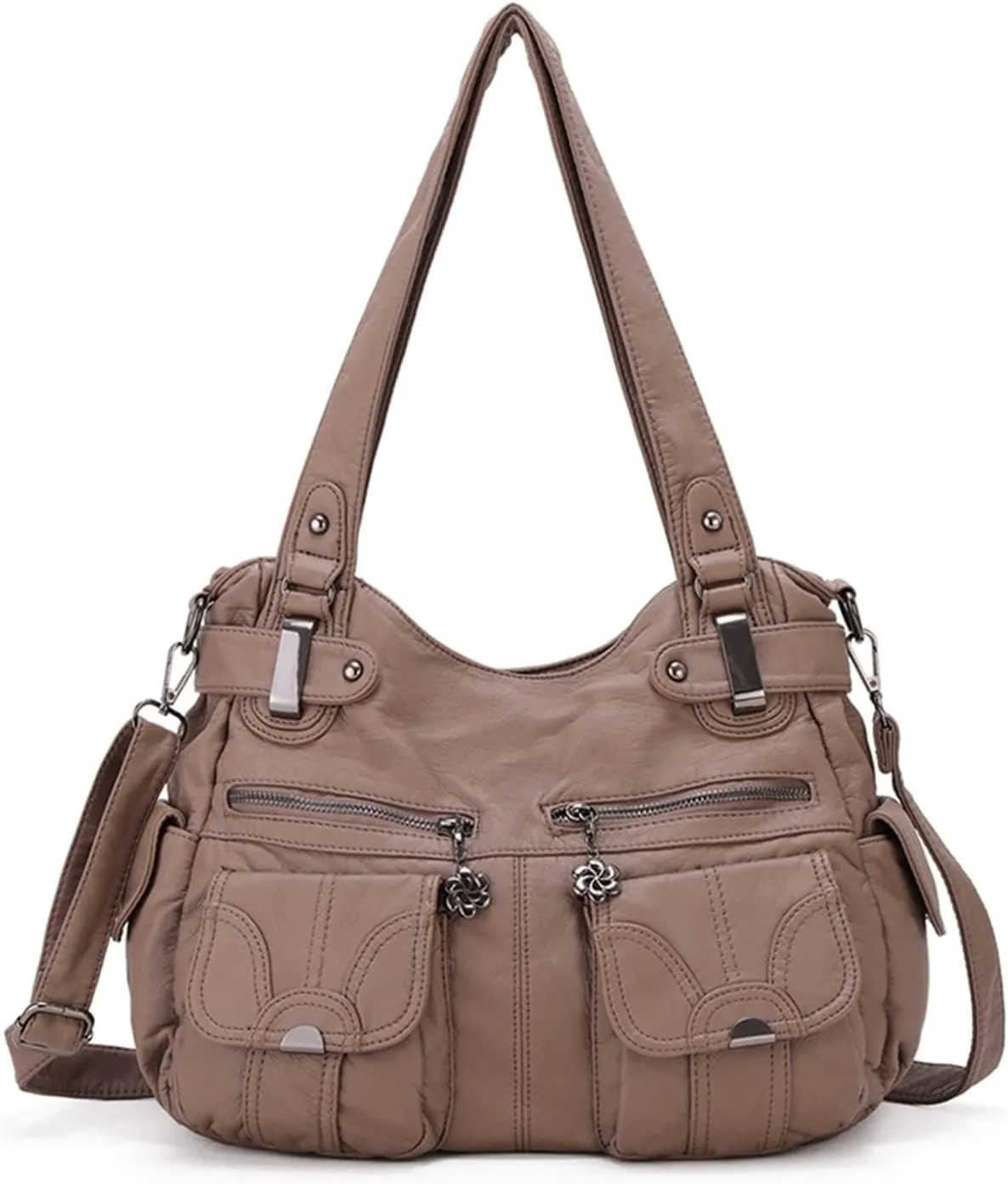 Large Hobo Bags Women's Crossbody Shoulder Bag Vintage Satchel Purse