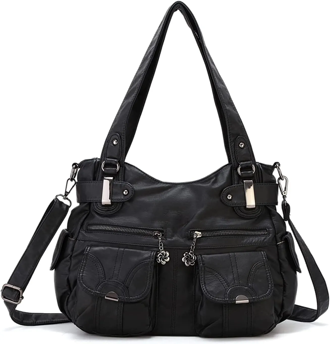 Large Hobo Bags Women's Crossbody Shoulder Bag Vintage Satchel Purse