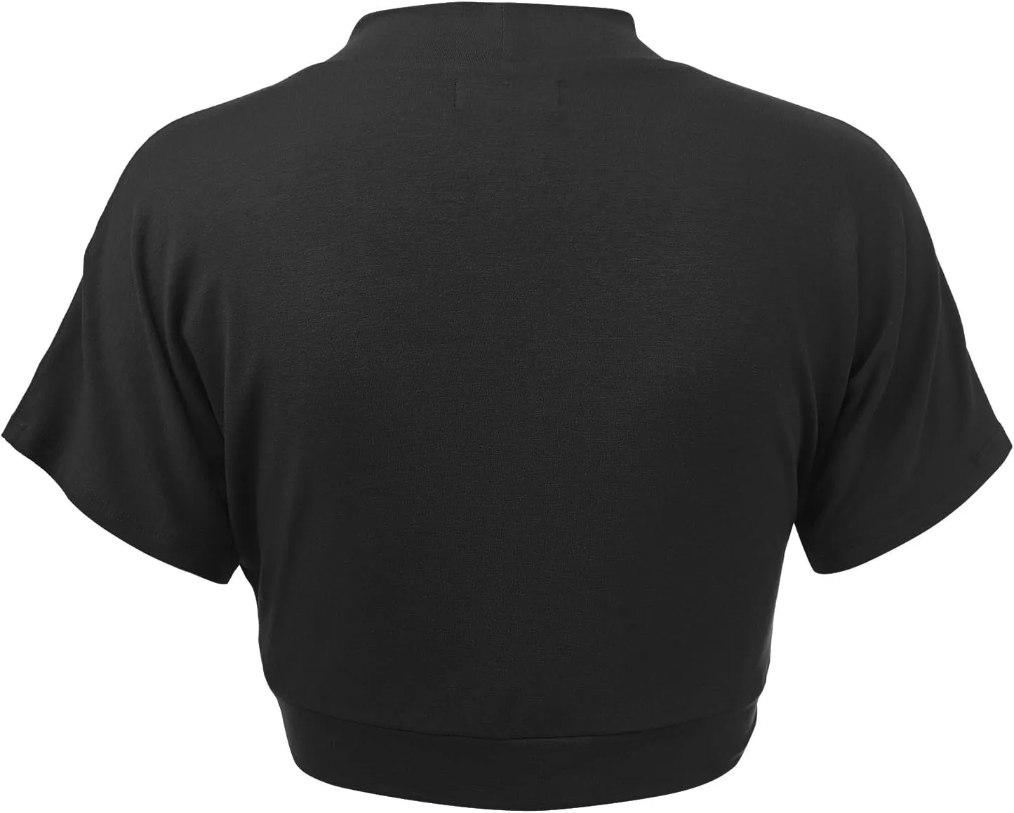 Lock and Love Women's Versatile Open Front Lightweight Short Sleeve Bolero Shrug