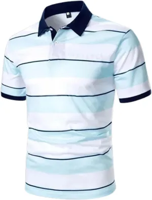 Mens Big and Tall Polo ShirtsStriped ShirtsBlack Work Shirts for MenWhite Shirts for Men Adult