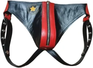 Men's Leather Brief Underwear - Soft and Comfortable Fetish Underwear- Top-grain Luxury leather Stylish Gay underwear