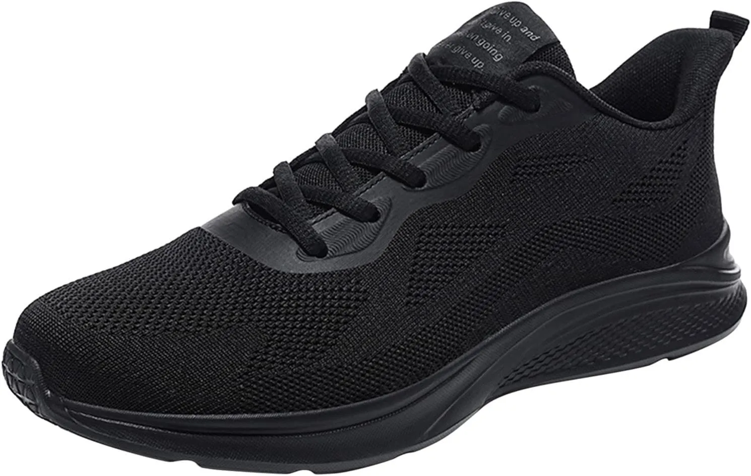 Men's Recovery Shoes Lace Up Solid Running Shoes Casual Fashion Sneakers Lightweight Air 1 Sneaker Shield for Mens