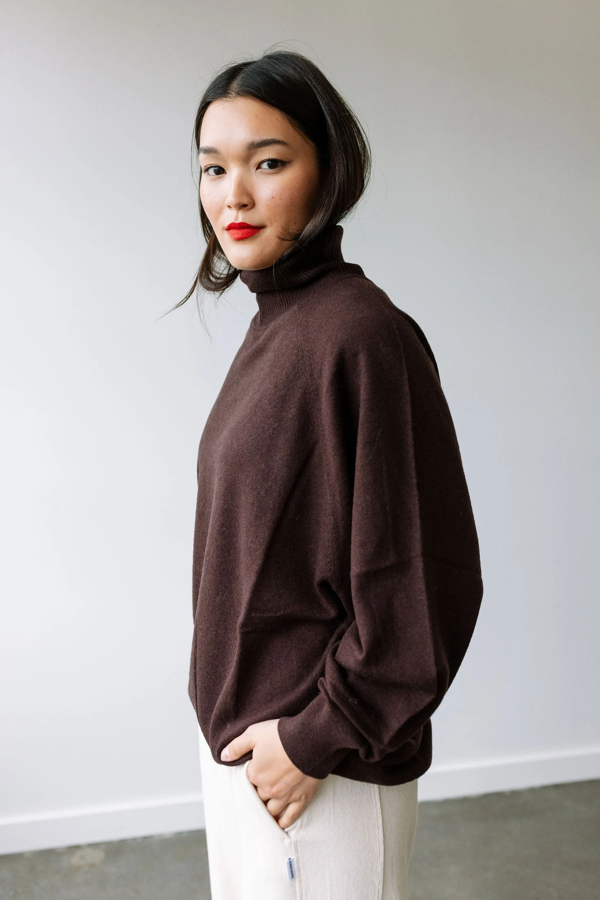 Merino Wool Sweater (Ebano)