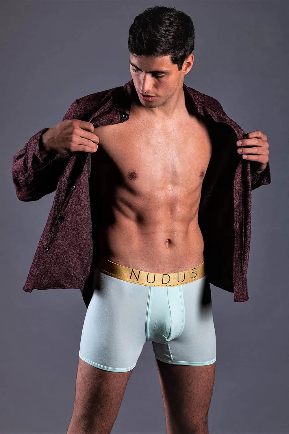 NUDUS Men's Bamboo Rayon 2 Pouches Underwear - Pack Of 4 Gift Box Briefs??