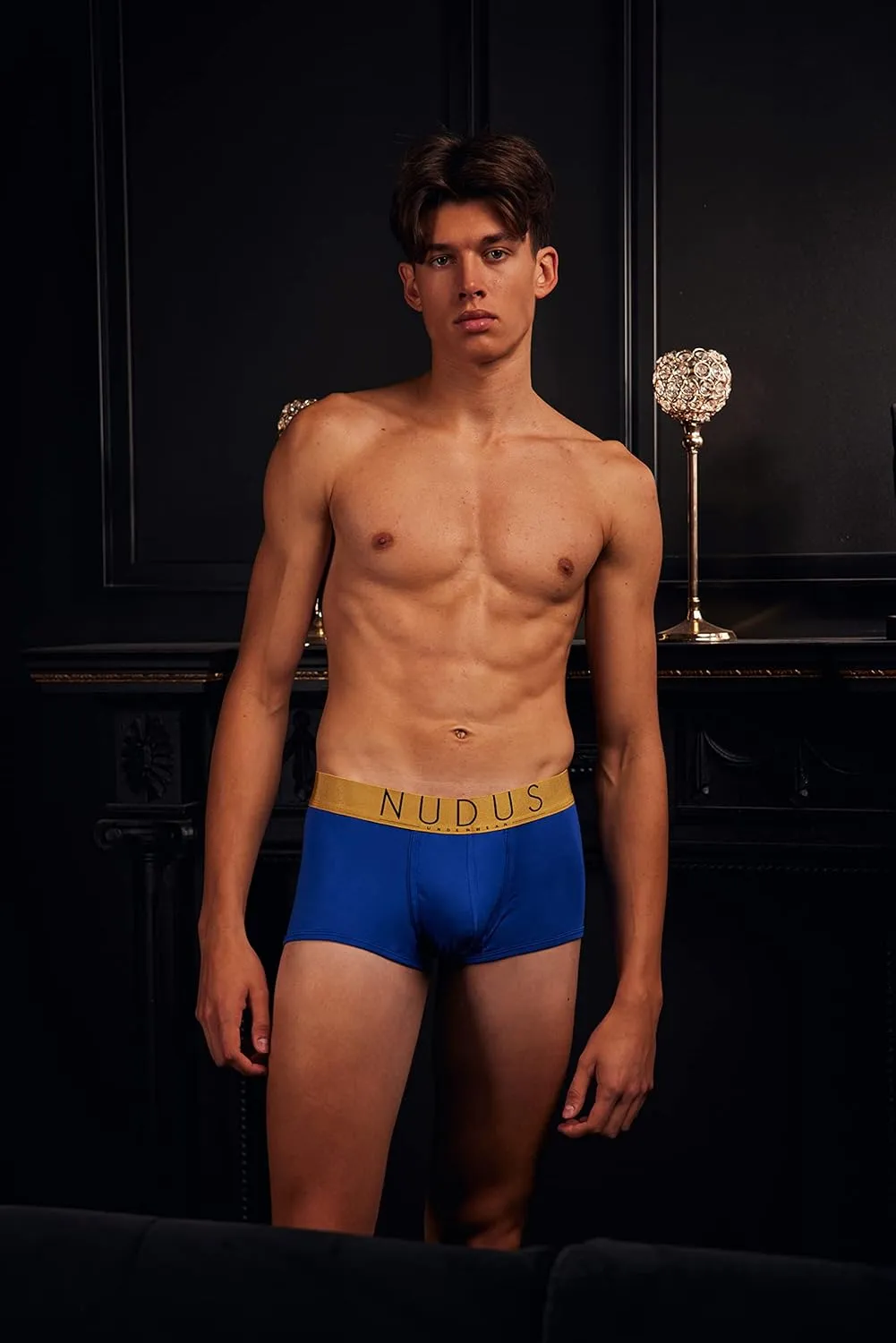 NUDUS Men's Bamboo Rayon 2 Pouches Underwear - Pack Of 4 Gift Box Briefs??
