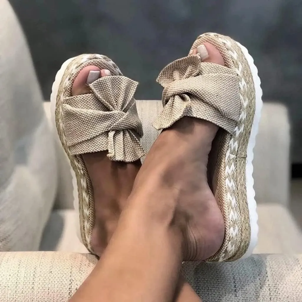 peqiut Orthopedic Sandals for Women Arch Support Beach Slides Flatform Platform Sandals Women Fashion Lightweight Sandals Women